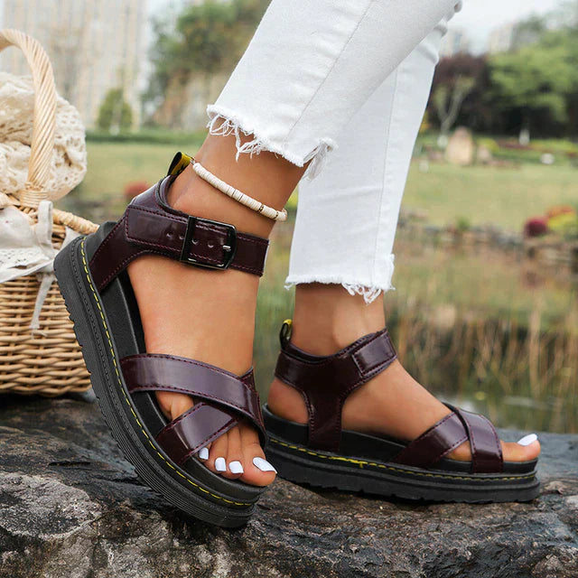 Miranda - Bequeme Sommer-Sandalen mit dicker Sohle für Frauen