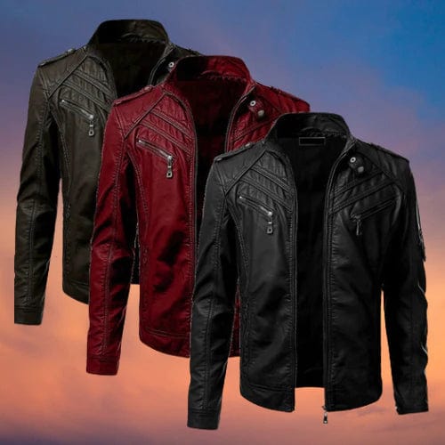Lucas - Edle Lederjacke im modernen Stil