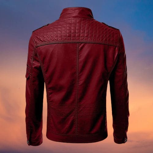 Lucas - Edle Lederjacke im modernen Stil