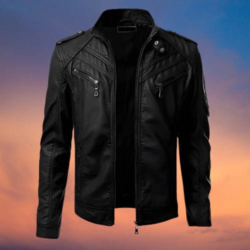 Lucas - Edle Lederjacke im modernen Stil