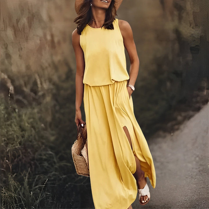 Calla – Langes Fließendes und Zeitloses Kleid