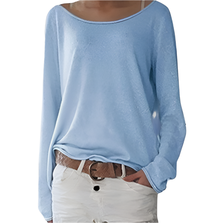 Cathy - Vielseitiger Rundhals-Pullover