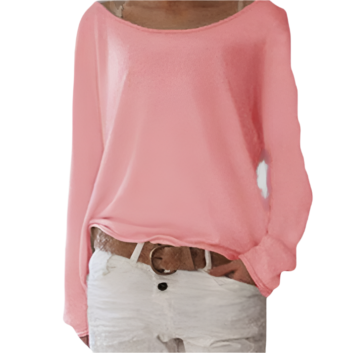 Cathy - Vielseitiger Rundhals-Pullover