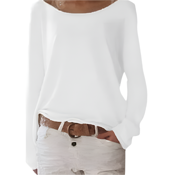 Cathy - Vielseitiger Rundhals-Pullover