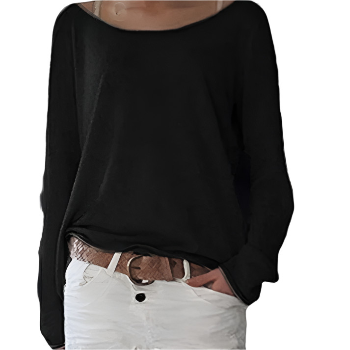 Cathy - Vielseitiger Rundhals-Pullover