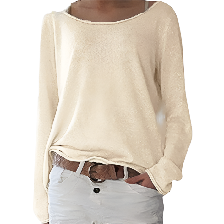 Cathy - Vielseitiger Rundhals-Pullover