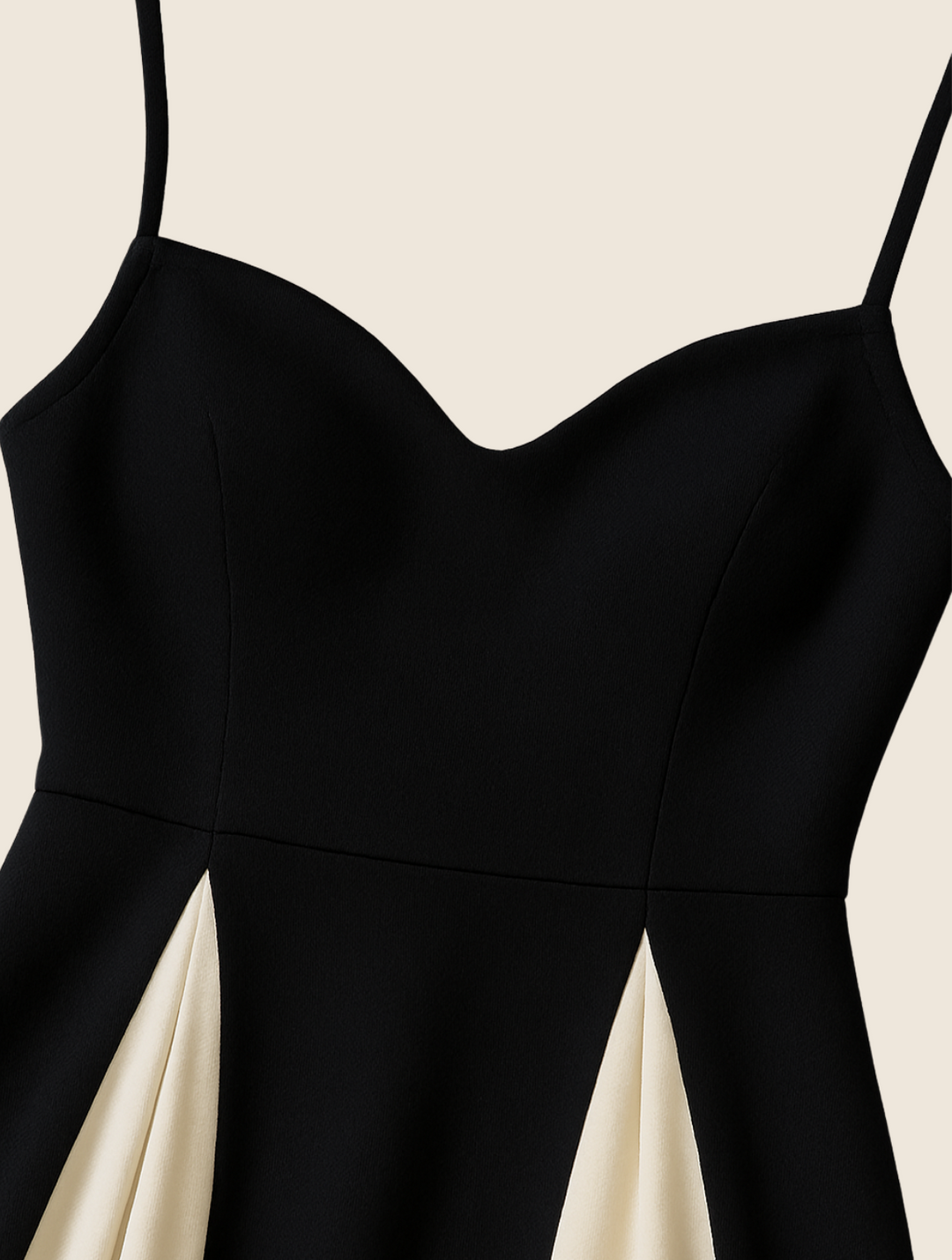 Hadas - Portofino Kleid mit Kontrast-Panel Elegant