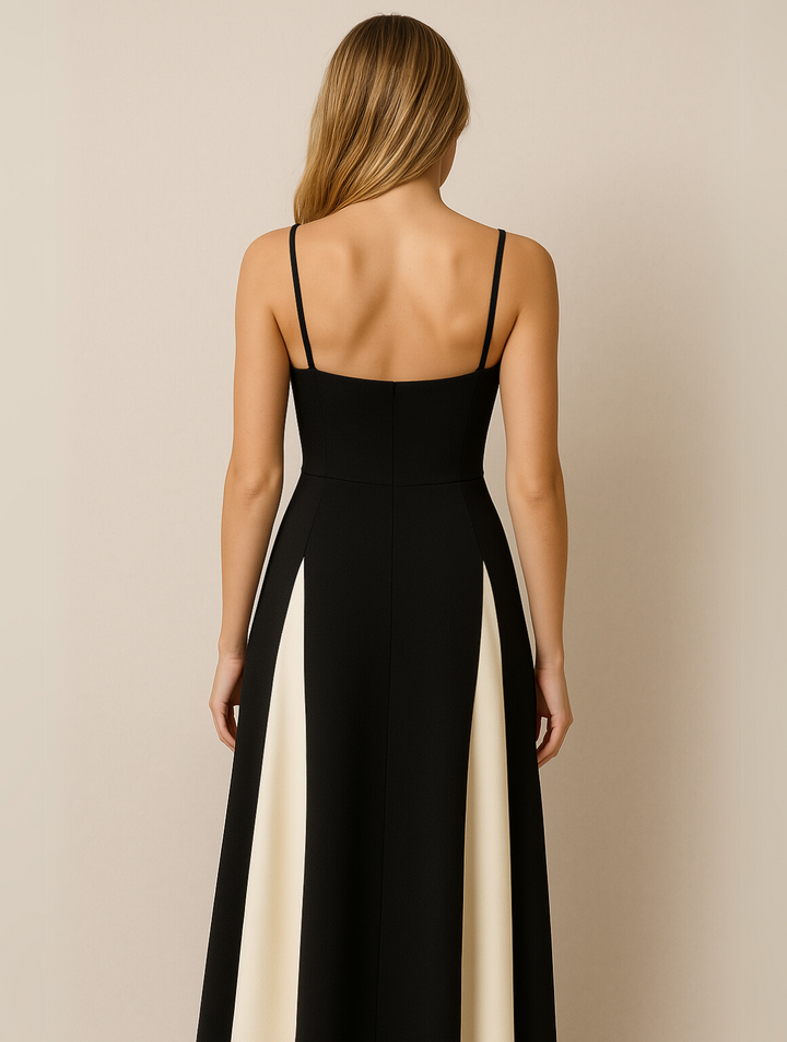 Hadas - Portofino Kleid mit Kontrast-Panel Elegant