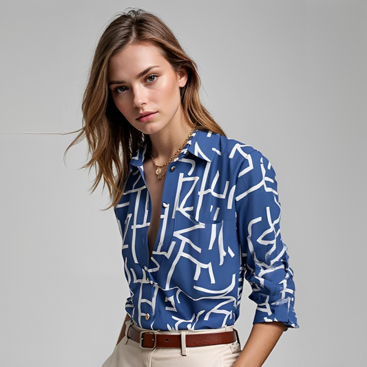 Zailla - Modische und lässige Damenbluse