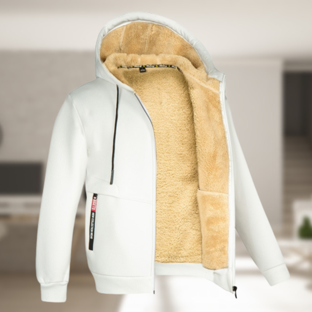 Andrew – Winterjacke mit Kapuze aus Fleece