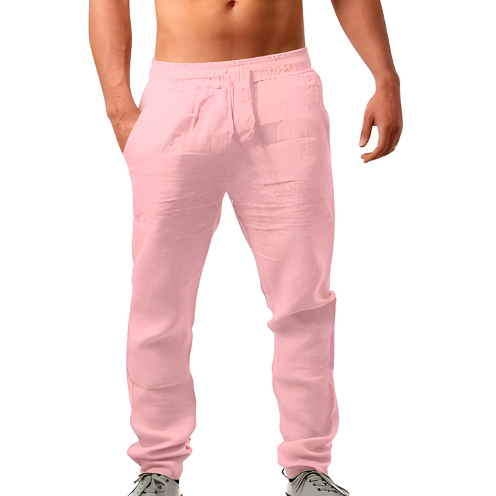 Chandler - Casula leichte Sommerhose aus Leinen für Männer