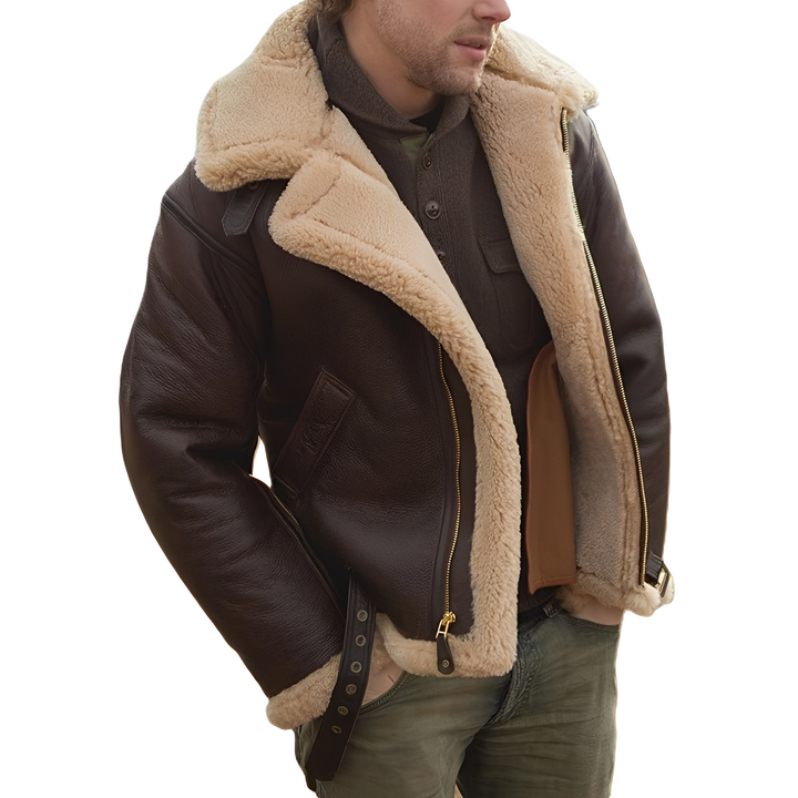 Eugene - Leichte Herrenjacke mit wolligem Futter