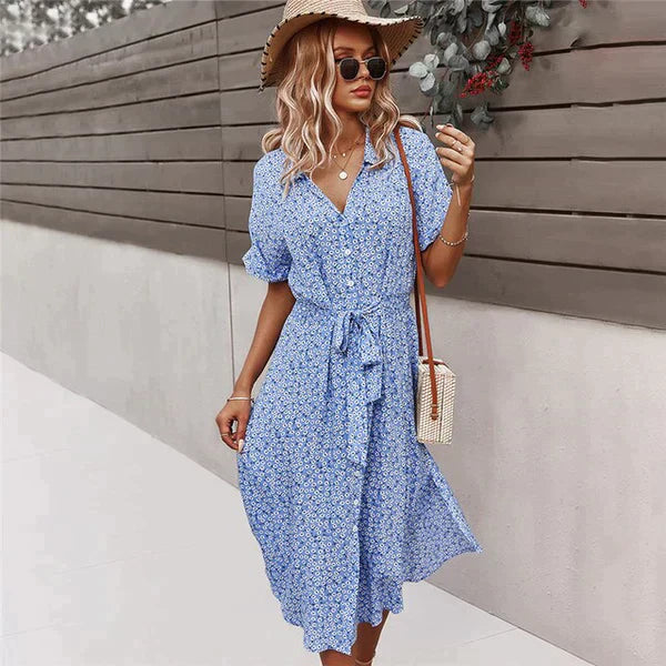 Florisse – Elegantes Blumenkleid für den Sommer