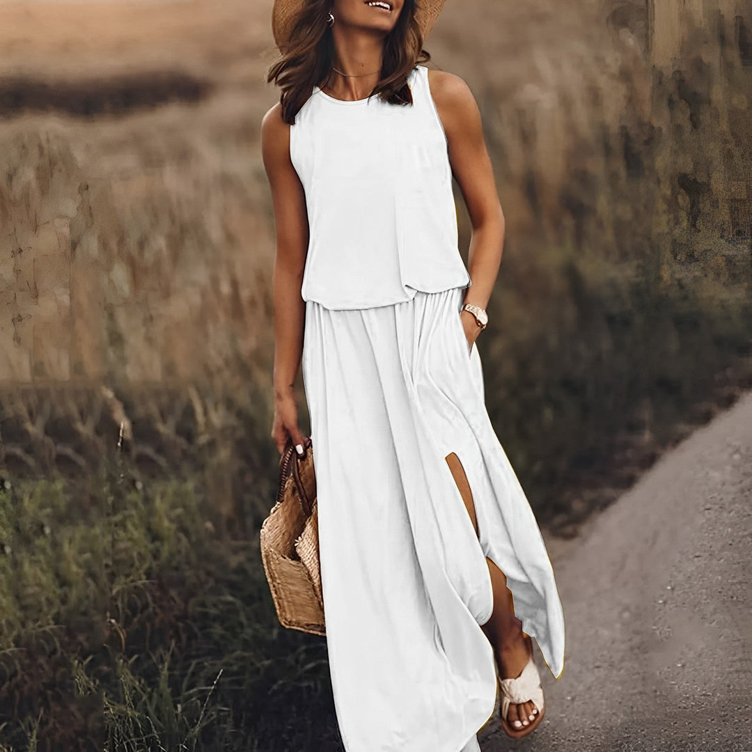 Calla – Langes Fließendes und Zeitloses Kleid