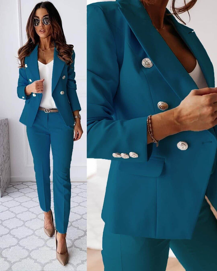 Maya - Stilvolles Blazer-Hosen-Set