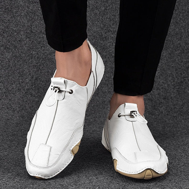 Geff - Casual Leder-Mokassins