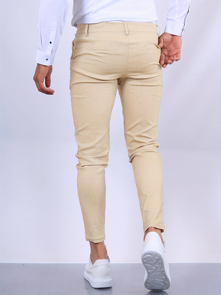 Arjun - Elegante schmale Businesshose für Herren