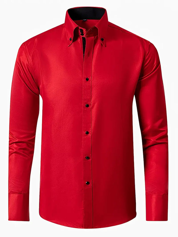 Matteo – Slim Fit Langarmshirt