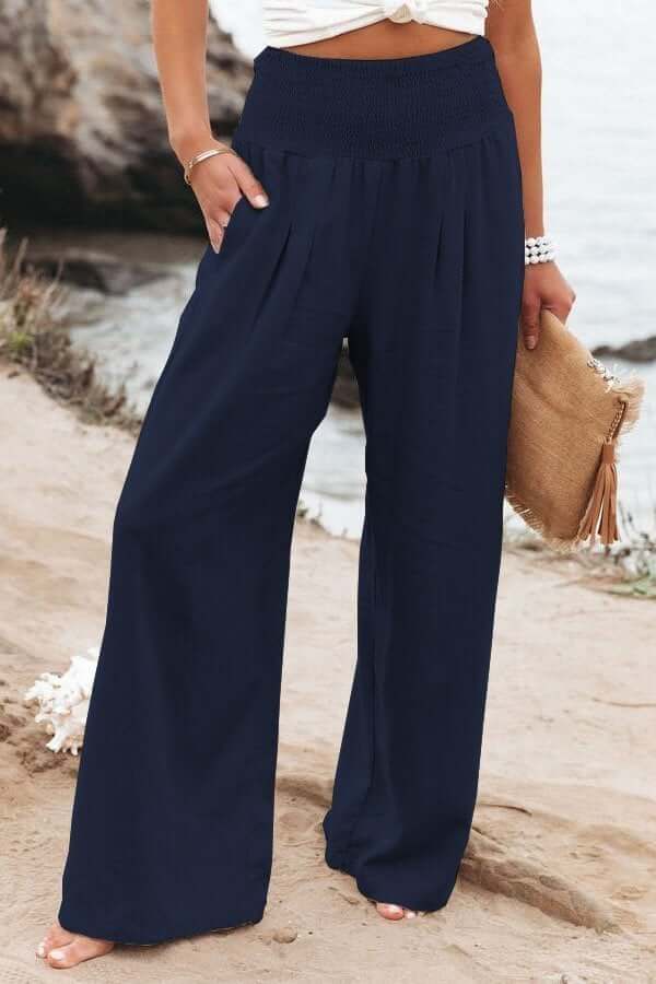 Quinley - Leinen Stretch-Hose