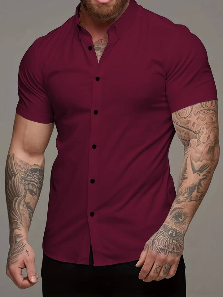 Brent - Casual Chic Kurzarmhemd