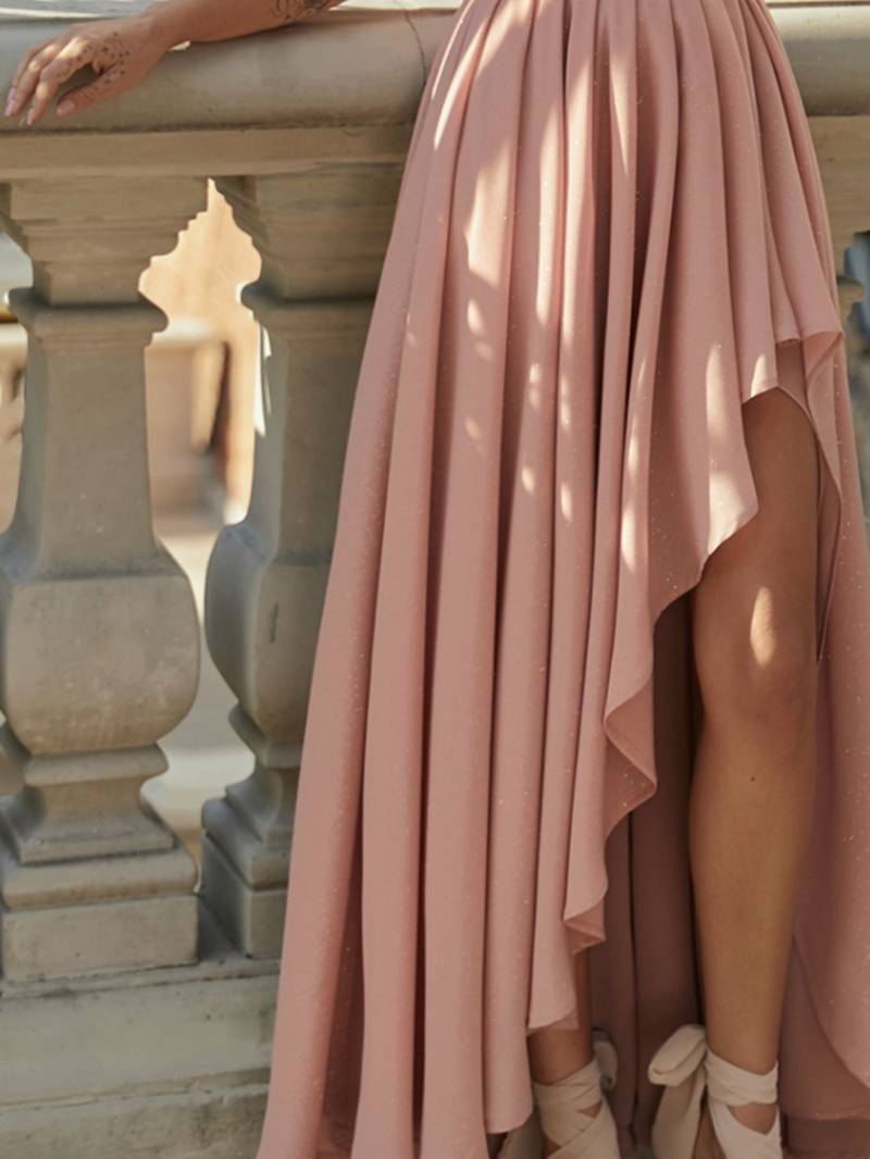 Isolde – Elegantes Chiffonkleid für Besondere Momente