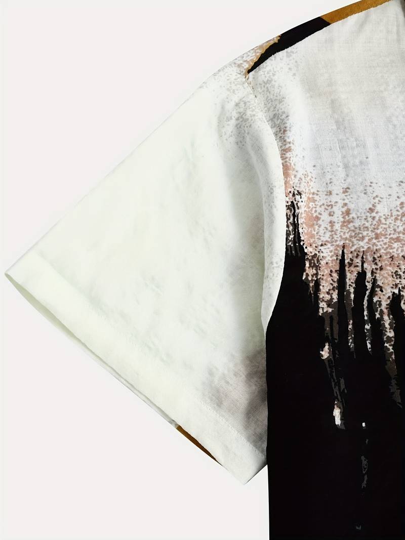 Kenneth - Kurzarm-Casual-Hemd mit frischem Stil