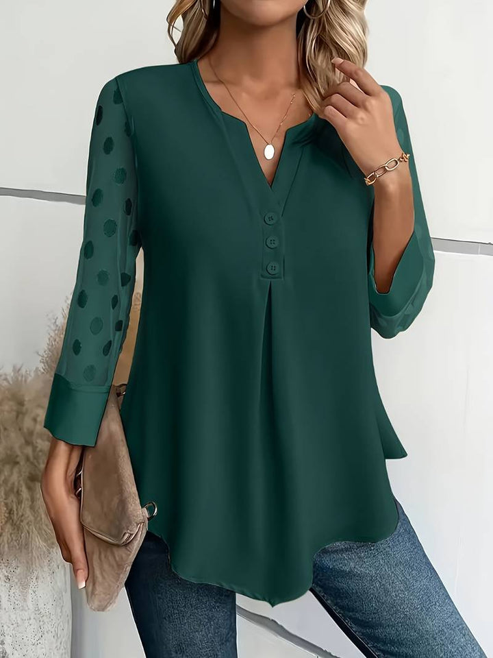 Alyssa - Elegantes und Bequemes Langarm-Top