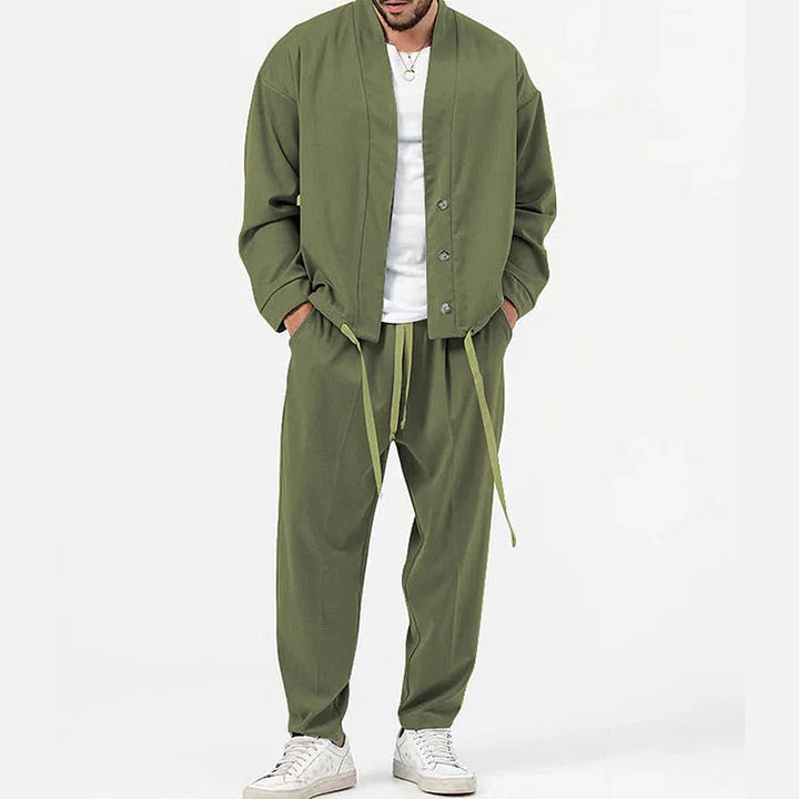 Garet - Blazer-Set mit Hose und Kordelzug