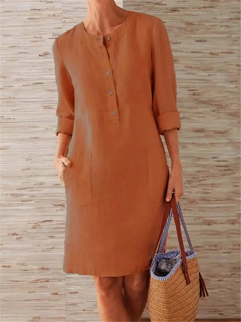 Ally - Elegantes und müheloses Blumenkleid