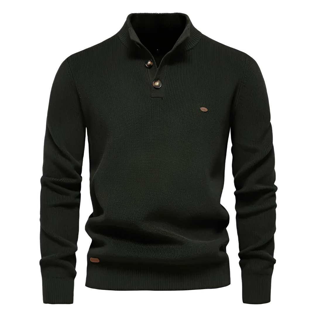 Royston - Bequemer Pullover für Herren mit Viertelreißverschluss