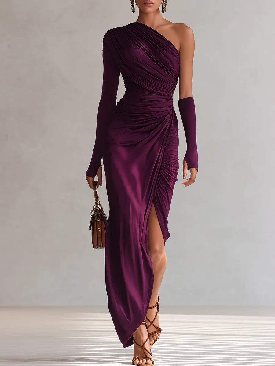 Seraphine – Asymmetrisches Maxikleid