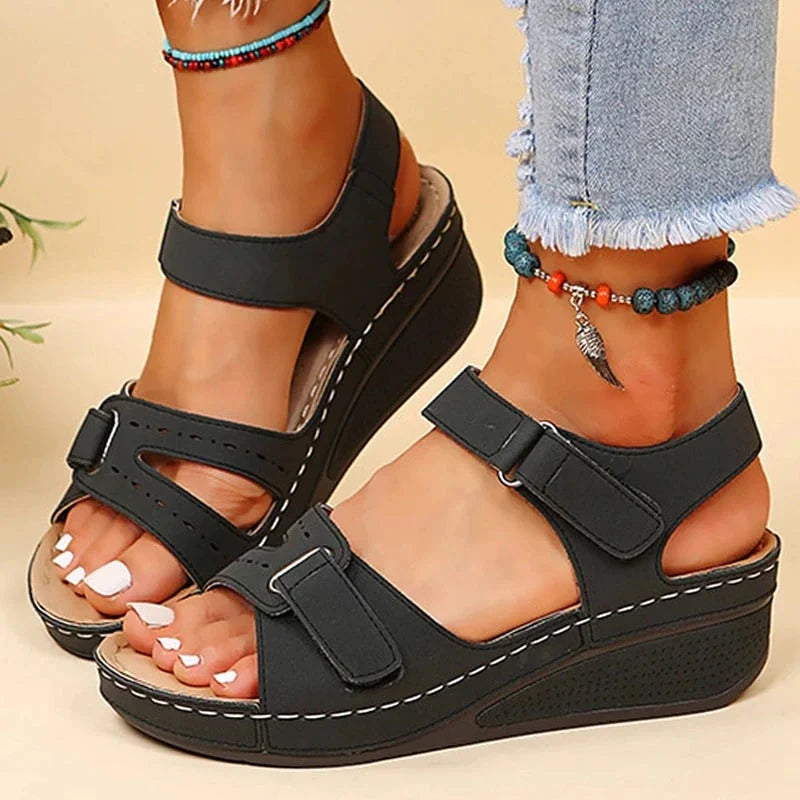 Marley - Orthopädische Sandalen Frauen Bequem Unterstützung