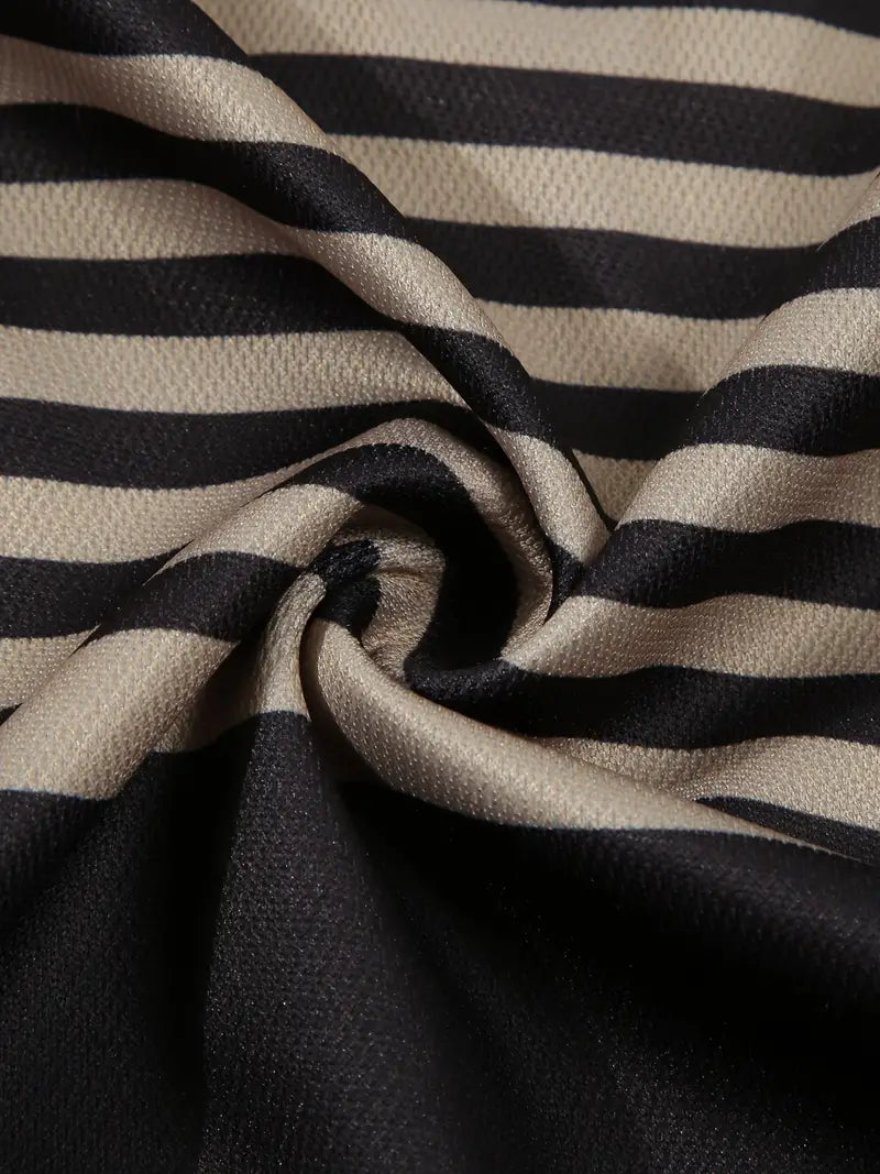 Piolo - Hemd mit Verspielten Streifen und Farbstreifen