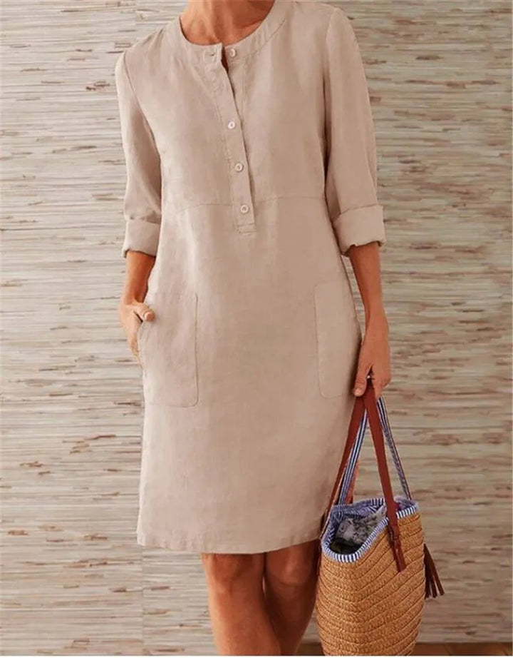 Ally - Elegantes und müheloses Blumenkleid