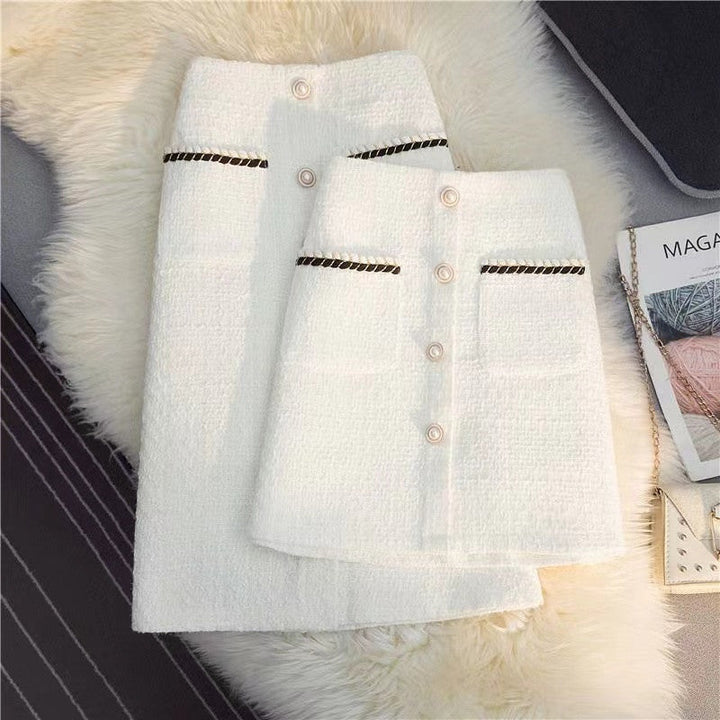 Kamille - A-Linien-Rock aus Sartorialem Tweed