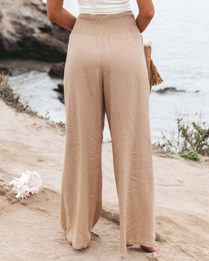 Quinley - Leinen Stretch-Hose