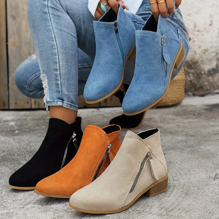 Klara – Stiefel mit Reißverschluss