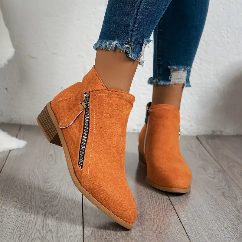 Klara – Stiefel mit Reißverschluss