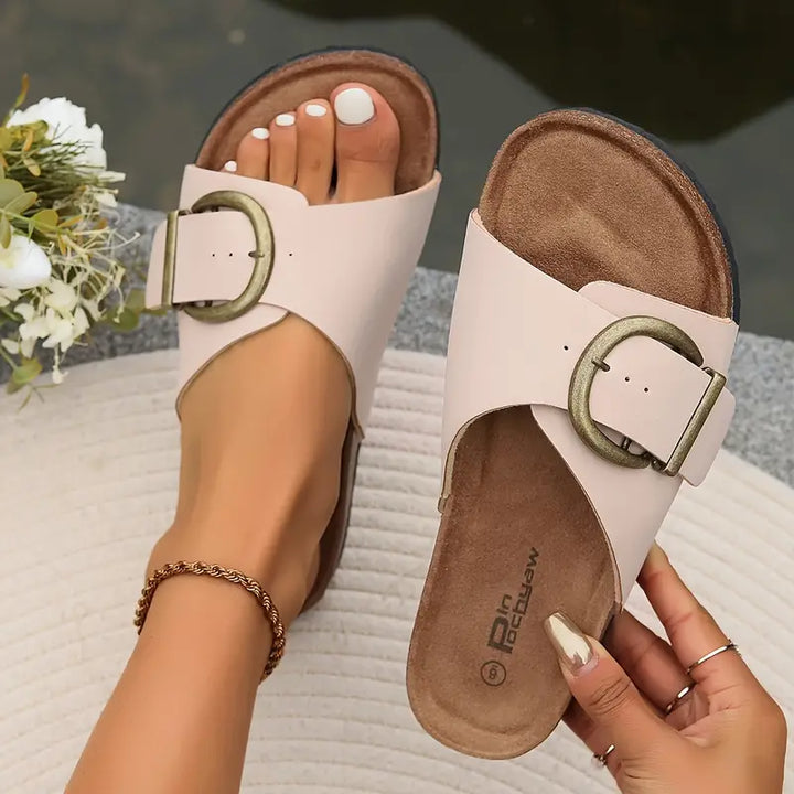 Mina - Gepolsterte Orthopädische Sandalen