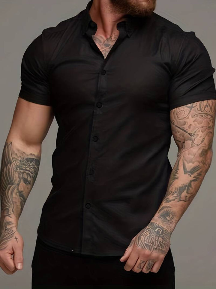 Brent - Casual Chic Kurzarmhemd