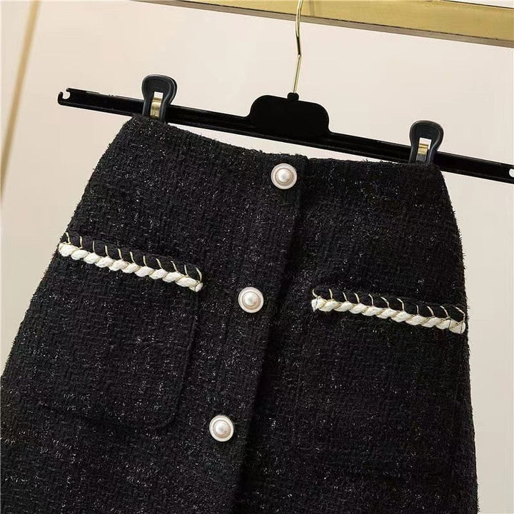 Kamille - A-Linien-Rock aus Sartorialem Tweed