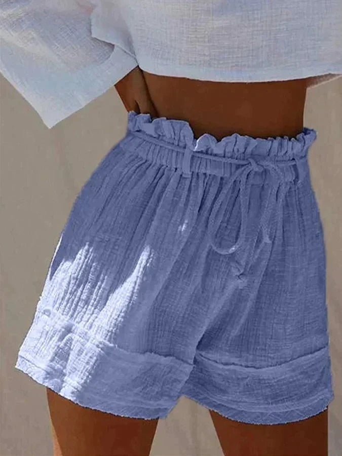Aira – Leichte und Bequeme Leinen-Shorts