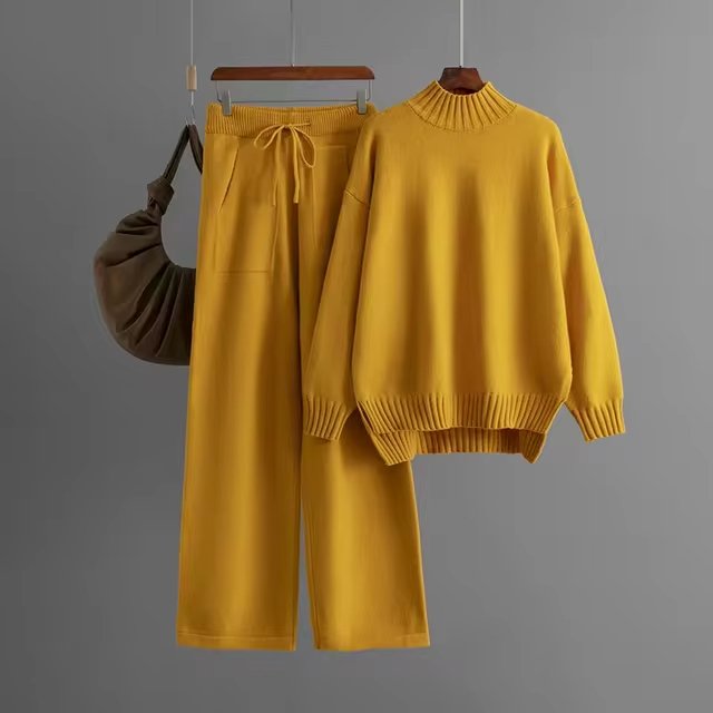 Kamille – Bequemes Set aus Weichem Strick