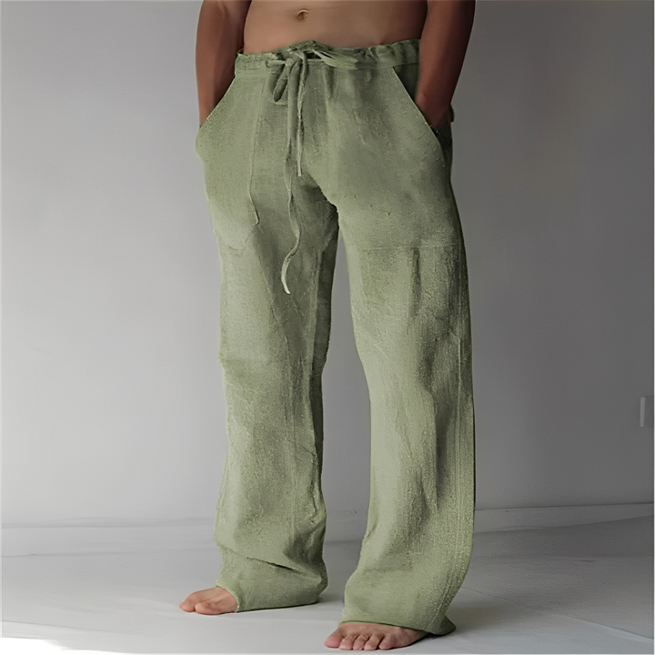 Arthur – Weite Leinenhose für Männer