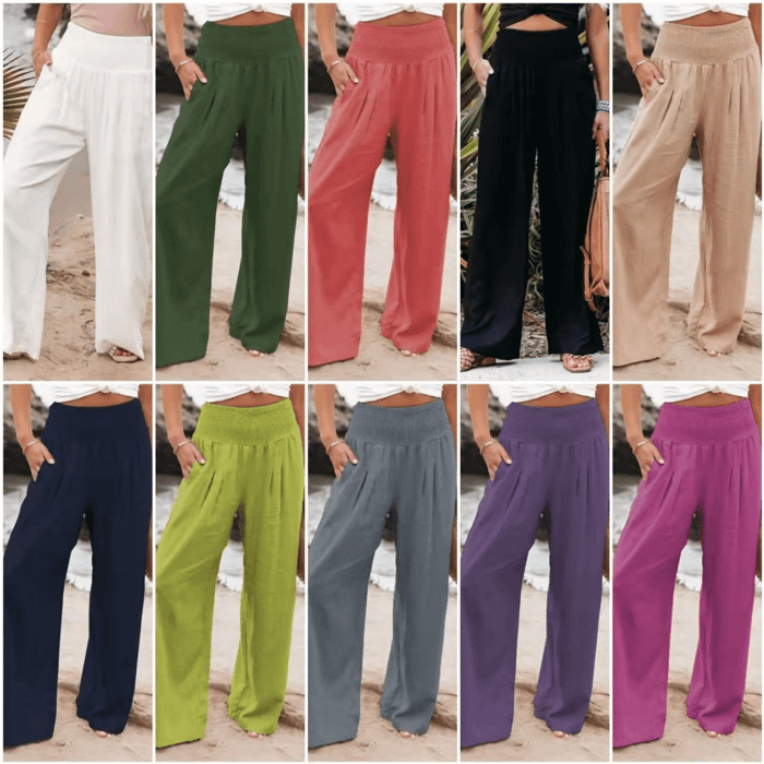 Quinley - Leinen Stretch-Hose