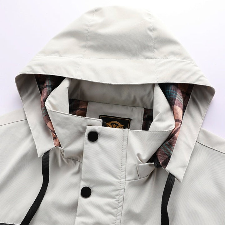 Luke – Wasserdichte Jacke aus Titan