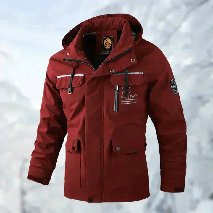 Luke – Wasserdichte Jacke aus Titan