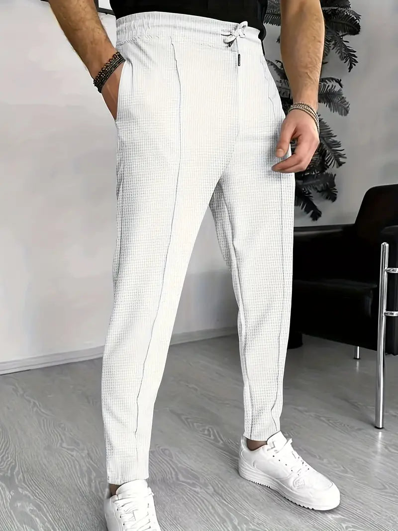 Barron - Hose mit auffälligem Waffelmuster