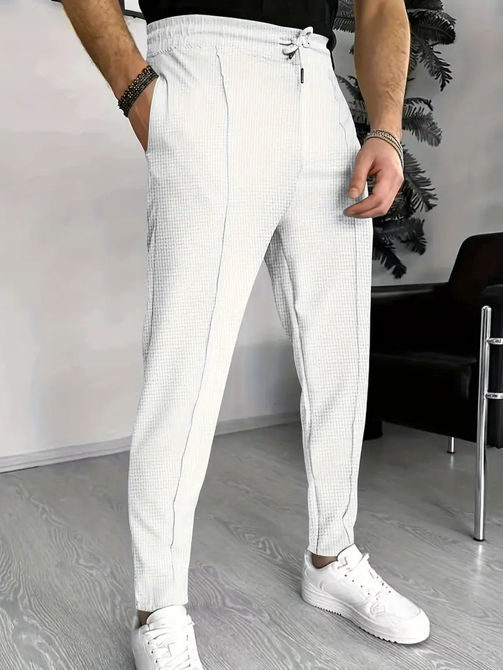 Barron - Hose mit auffälligem Waffelmuster