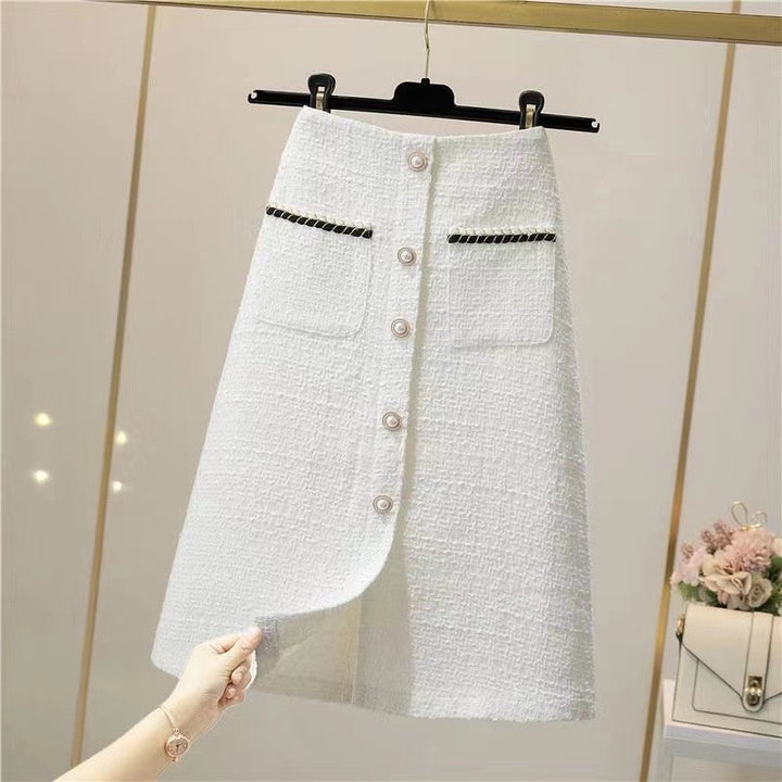 Kamille - A-Linien-Rock aus Sartorialem Tweed